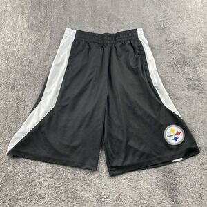 NFL Apparel Pittsburgh Steelers Shorts Youth XXL-‎ 18 Black
